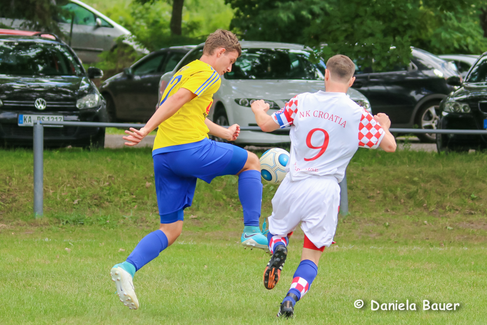 1. Runde Kreispokal: Croatia Karlsruhe - TV Spöck_32
